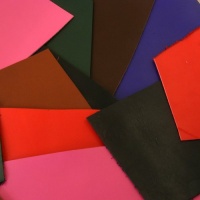 0.8-1mm THIN Leather Pieces Mixed 350g Pack